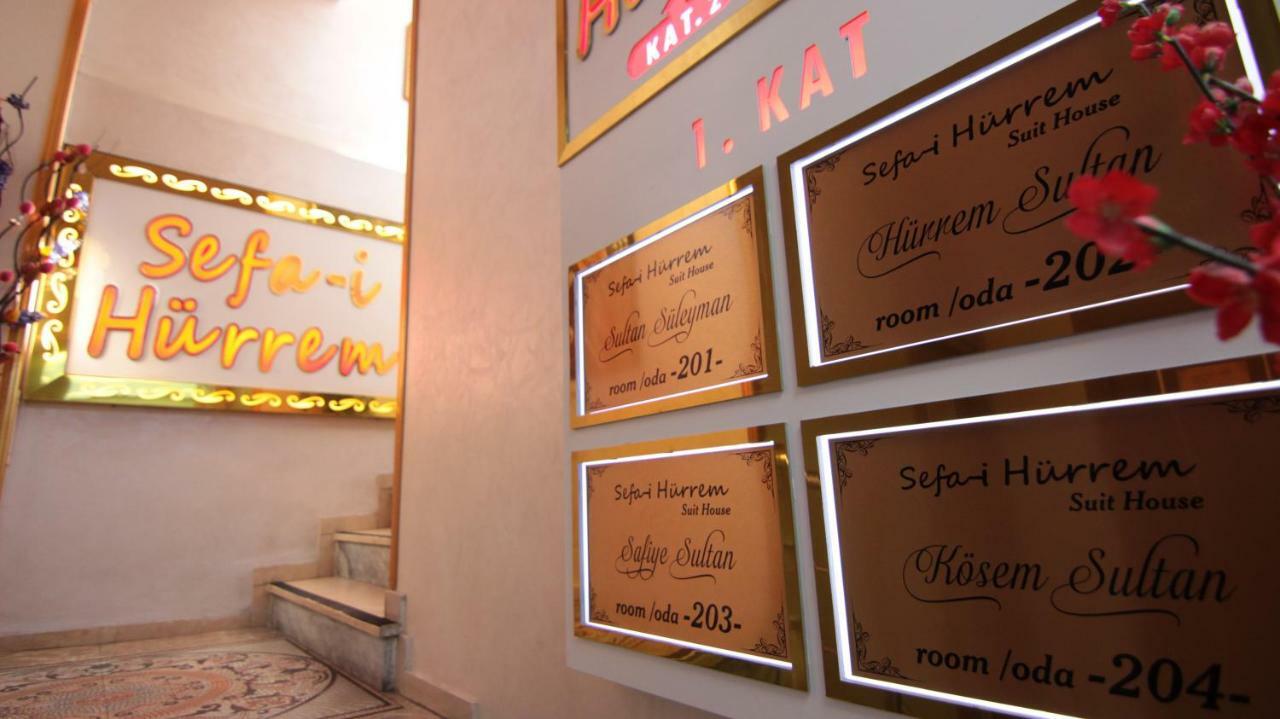 Sefa-I Huerrem Suit House Istanbul Exterior foto